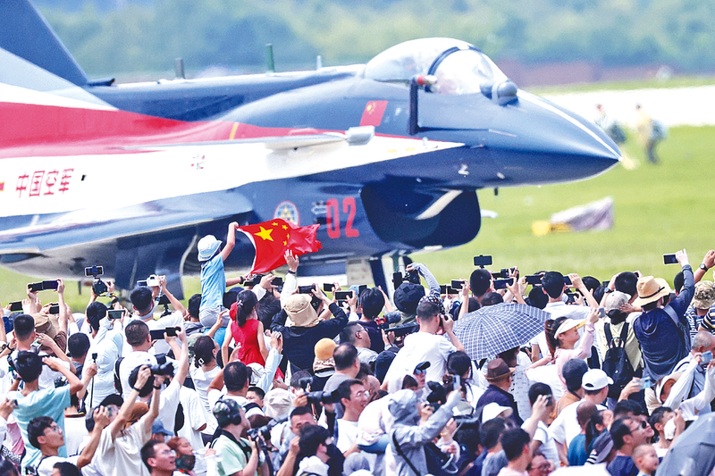 一起草操长春航空展迎来首个公众日